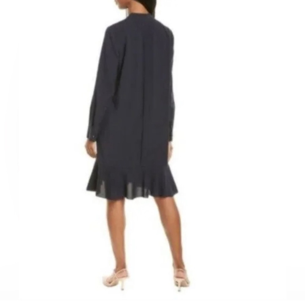 Tory Burch NWT The Jane Dress – Navy Button-Down Silhouette (Knee Length) - Picture 6 of 15